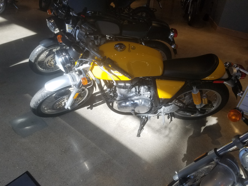 Illustration for article titled Had a networking event at the Royal Enfield dealer last night